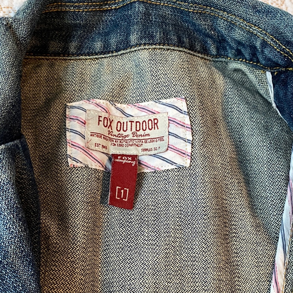 Fox Classic Blue Jean Jacket - Picture 2 of 9